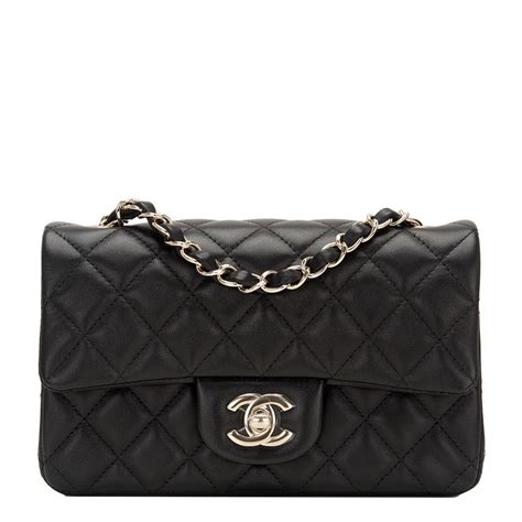 chanel mini flap rextangler|Chanel small lambskin evening bag.